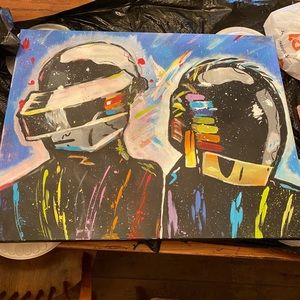 Storm Trooper “Daf Punk” Canvas Painting